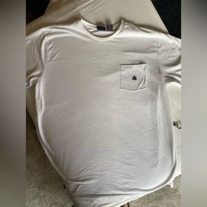 Brooks Brothers Men’s white Crewneck t-shirt pocket size XL